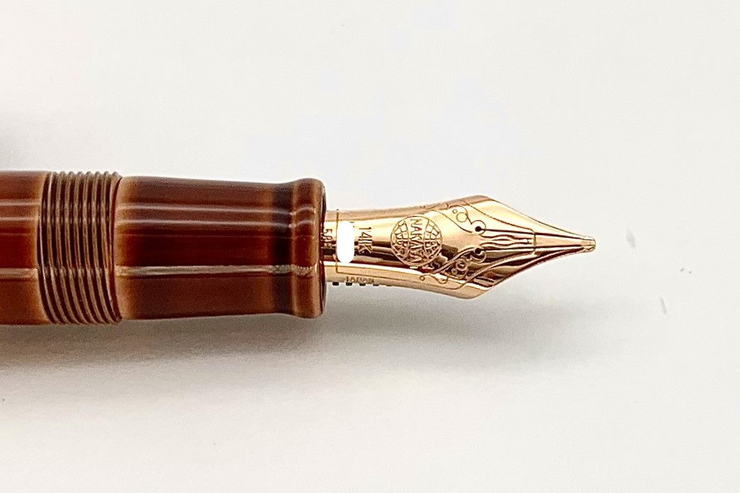 NakayaPiccoloLongWriterTokiTamenuriFountainPenwithPinkgoldPiccoloStopper_L